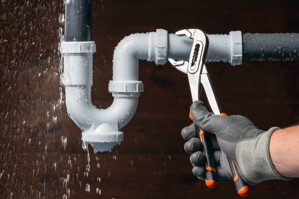 Professional Drain Cleaning technician working in Eola, IL